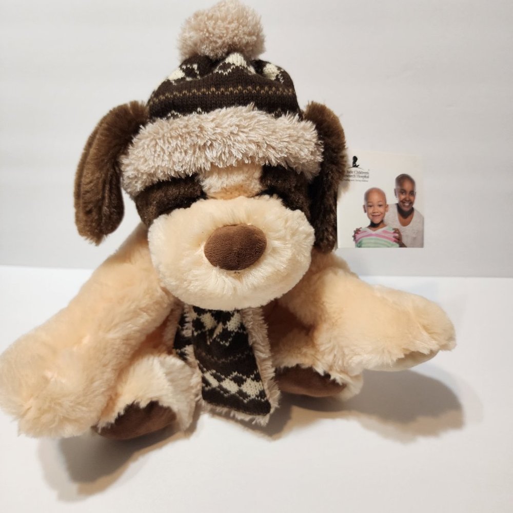 Hug Fun International Stuffed Animal Puppy St. Jude Children's Hospital 11"